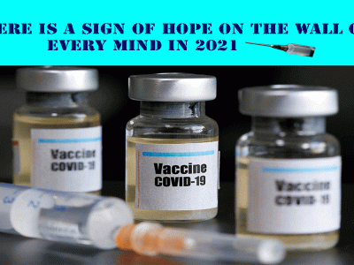 There is a sign of hope on the wall of every mind In 2021