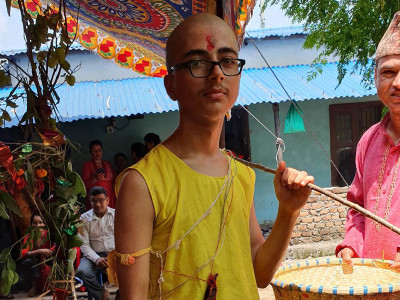 Upanayana saṃskāra   ( Bratbandha )